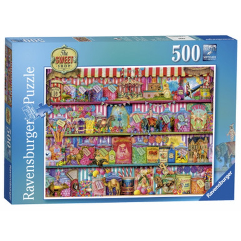 Ravensburger 500pc – The Sweet Shop Puzzle Aimee Stewart v2