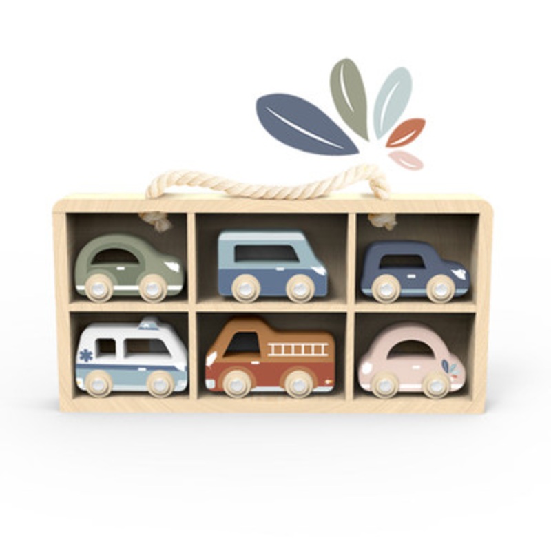 Speedy Monkey – Car Display Case (Incl. 6 Vehicles)
