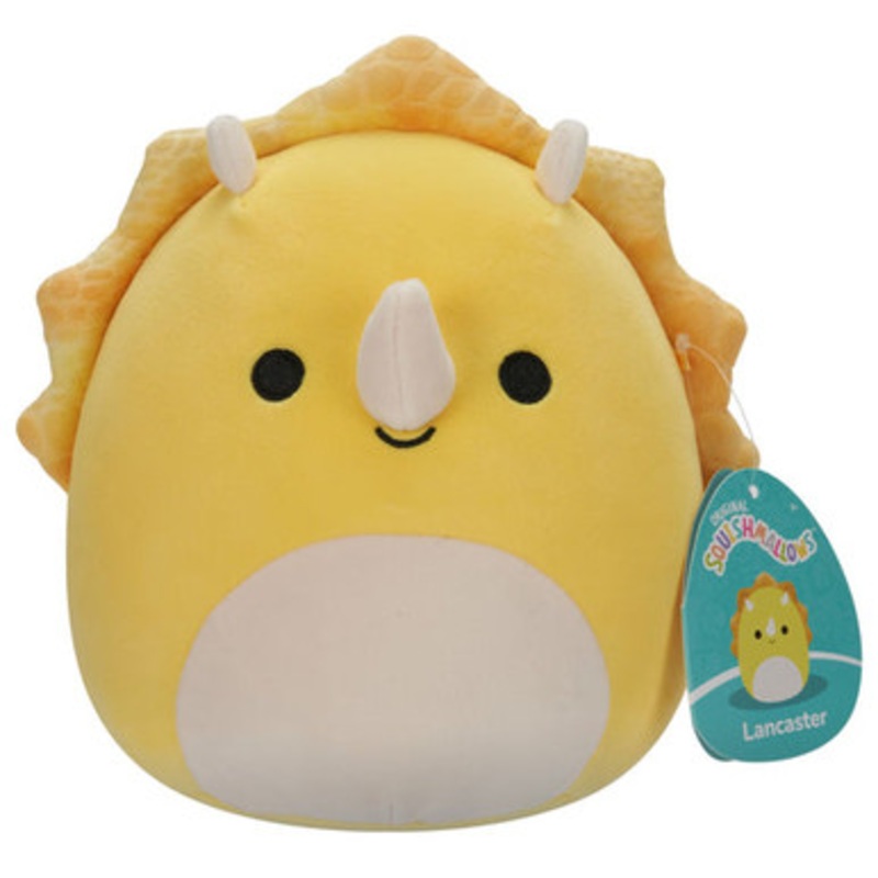 Squishmallows 7.5 inch – Lancaster The Yellow Triceratops