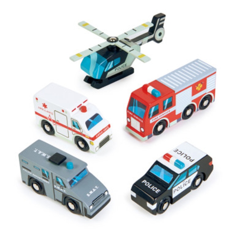 Tender Leaf Toys –  Emergency Vehicles