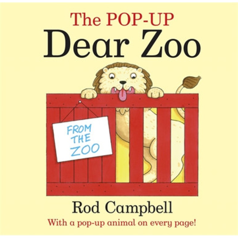 The Pop-Up Dear Zoo Book by Rod Campbell