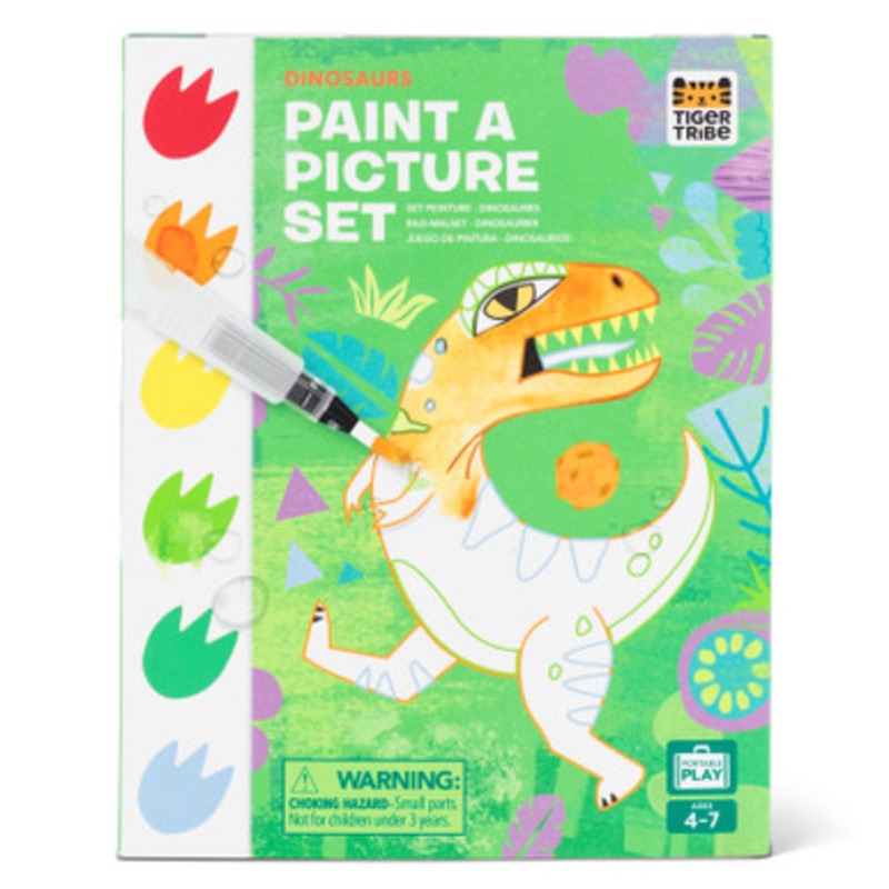 Tiger Tribe – Paint-a-Picture Set: Dinosaurs
