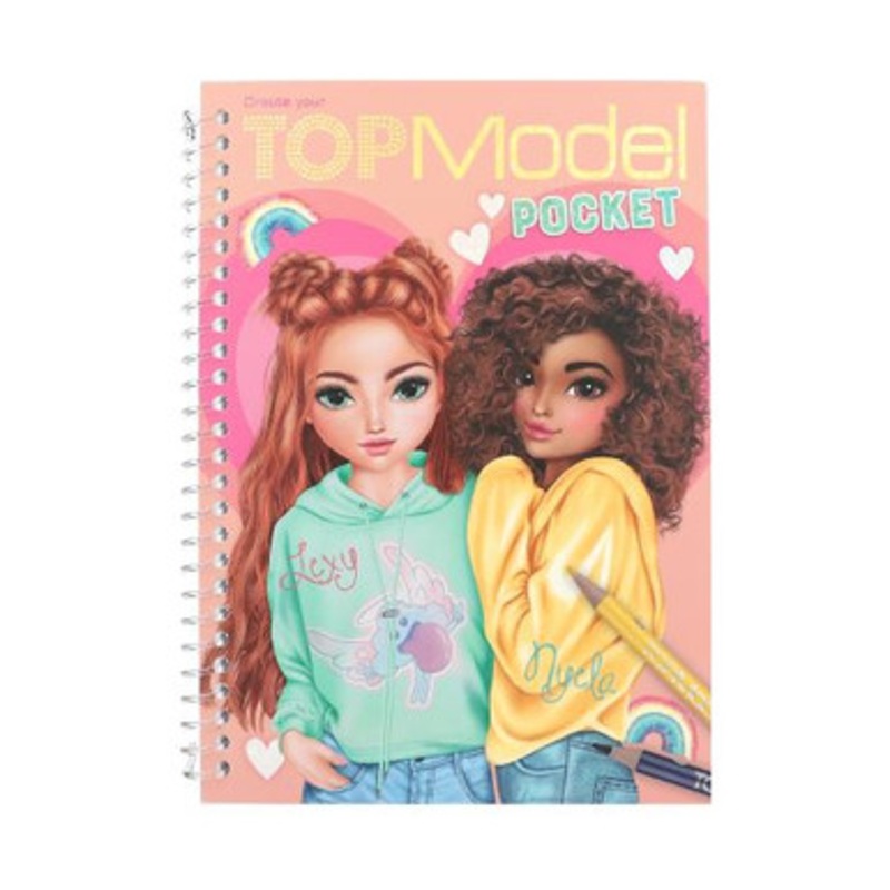 Top Model – Pocket Colouring Book – Lexy & Nyela