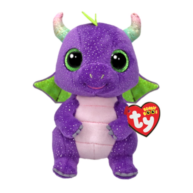 TY Beanie Boos Regular – Daphne the Purple Dinosaur