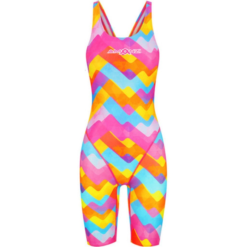 Amanzi – Kneelength One Piece Swimmers – Prism Pulse