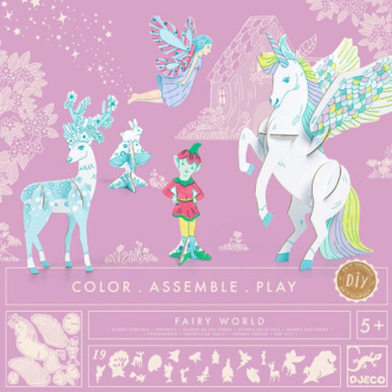 Djeco – Cut Out Fairy World