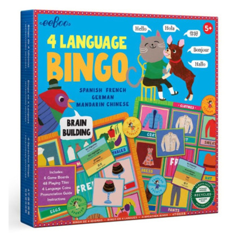 eeBoo – 4 Language Bingo