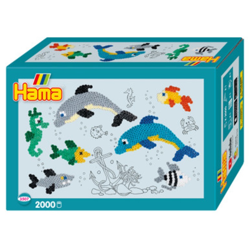 Hama Beads – Gift Box – Sea Creatures