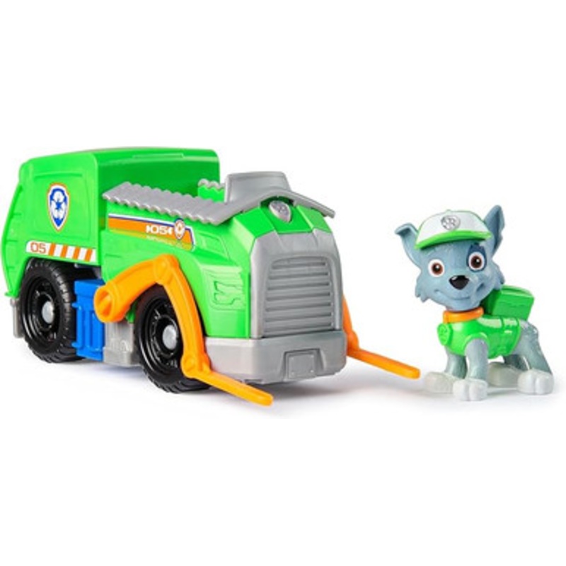 Paw Patrol Basic Vehicle – Rocky Recycle Truck NEW