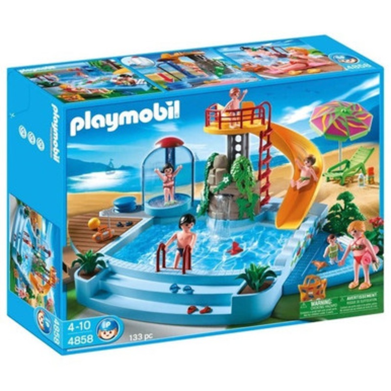 Playmobil City Life – Pool with Water Slide 4858