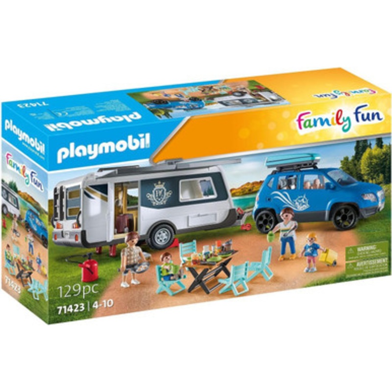 Playmobil Family Fun – Caravan with Car 71423
