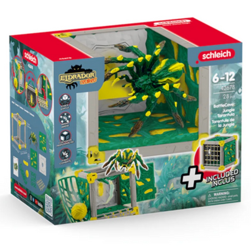 Schleich Eldrador – BattleCave Jungle Tarantula 72678