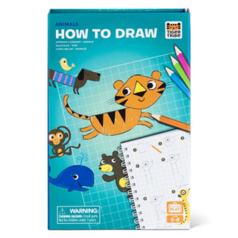 Tiger Tribe How To Draw – Animals