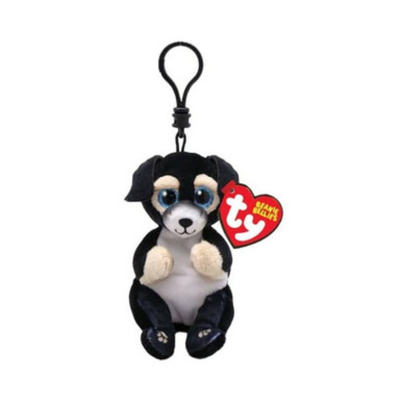 TY Beanie Bellies Clip – Ranger the Black Dog