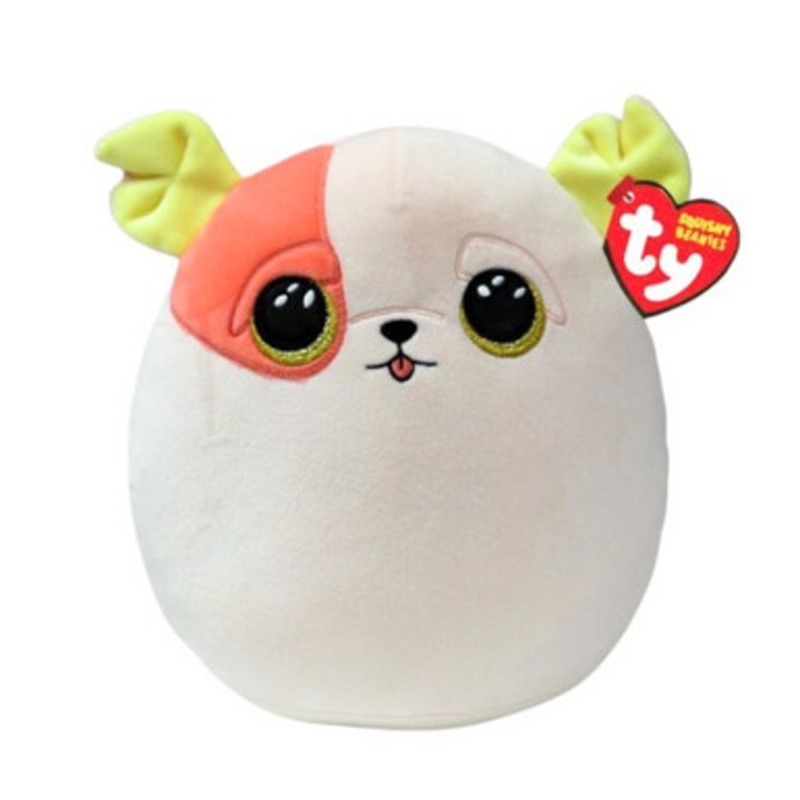 TY Squishy Beanies – Patch the Pug Small 25cm
