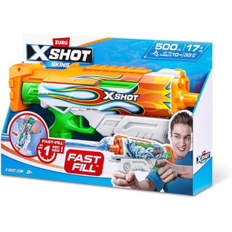 Zuru XSHOT Fast Fill Skins Water Gun – Hyperload Blazer