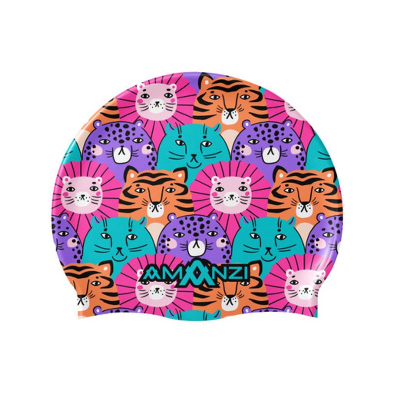 Amanzi – Wild Catz Swim Cap