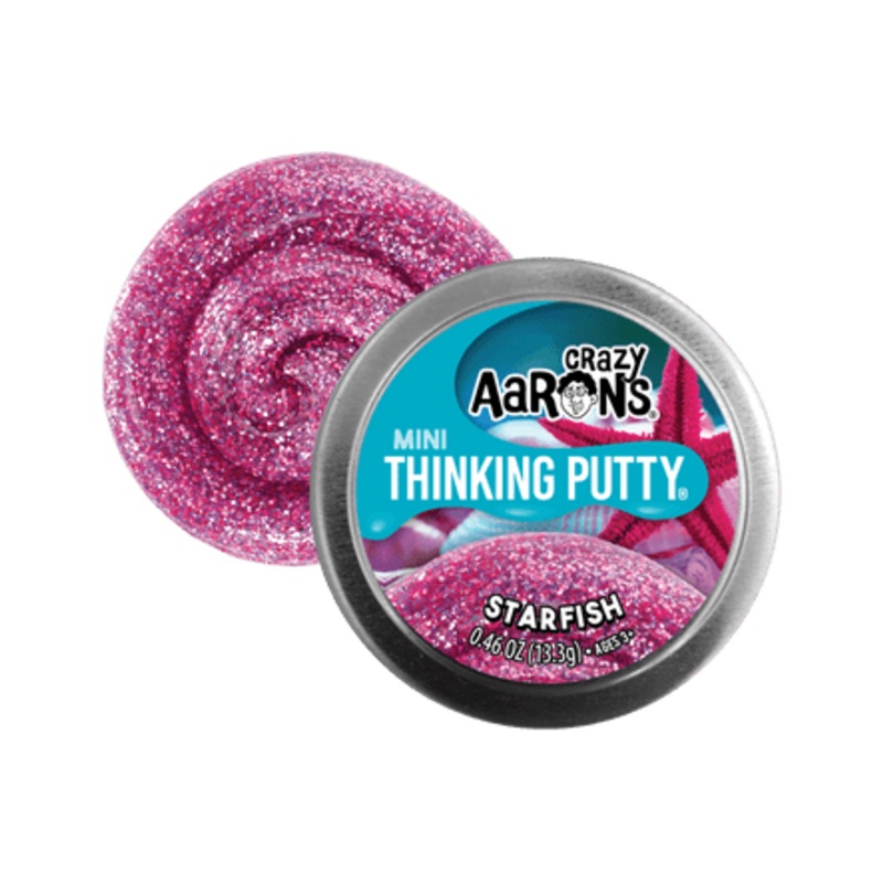 Crazy Aaron’s Mini Thinking Putty – Starfish 2 Tin