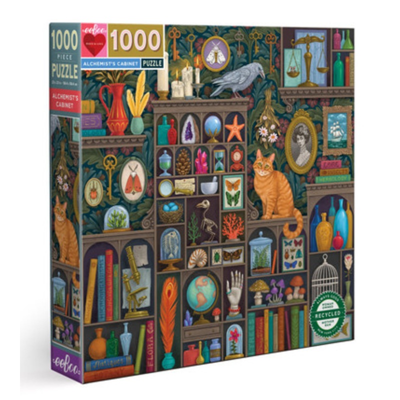 eeBoo 1000pc – Alchemist Cabinet Puzzle