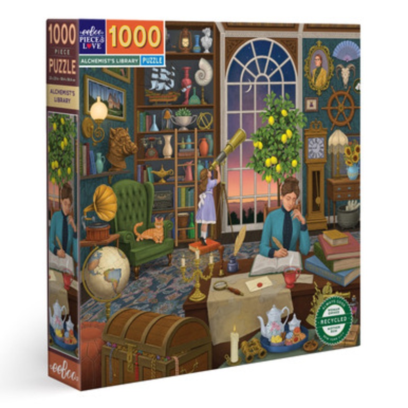 eeBoo 1000pc – Alchemist Library Puzzle