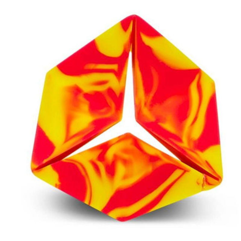 Flexygon Fidget Toy – Red/Yellow