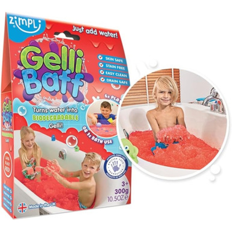 Gelli Baff Original –  Lava Blast Red biodegradable