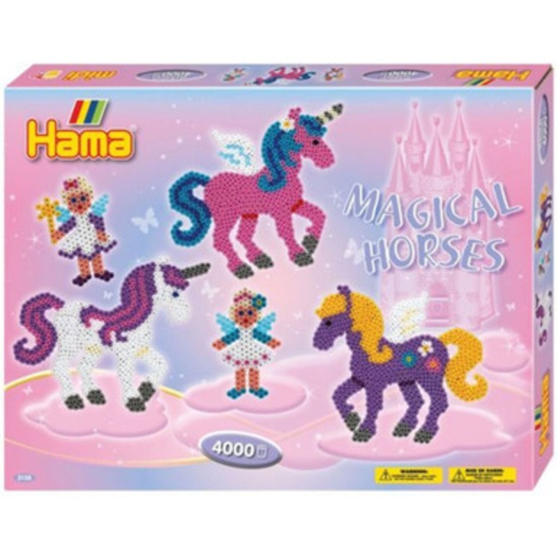 Hama Beads – Large Gift Box – Magical Horses