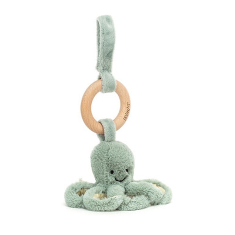 Jellycat – Odyssey Octopus Wooden Ring Toy