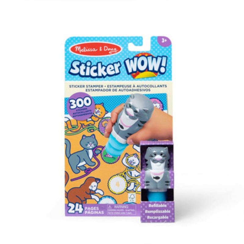 Melissa & Doug – Sticker WOW! Activity Pad Set – Cat