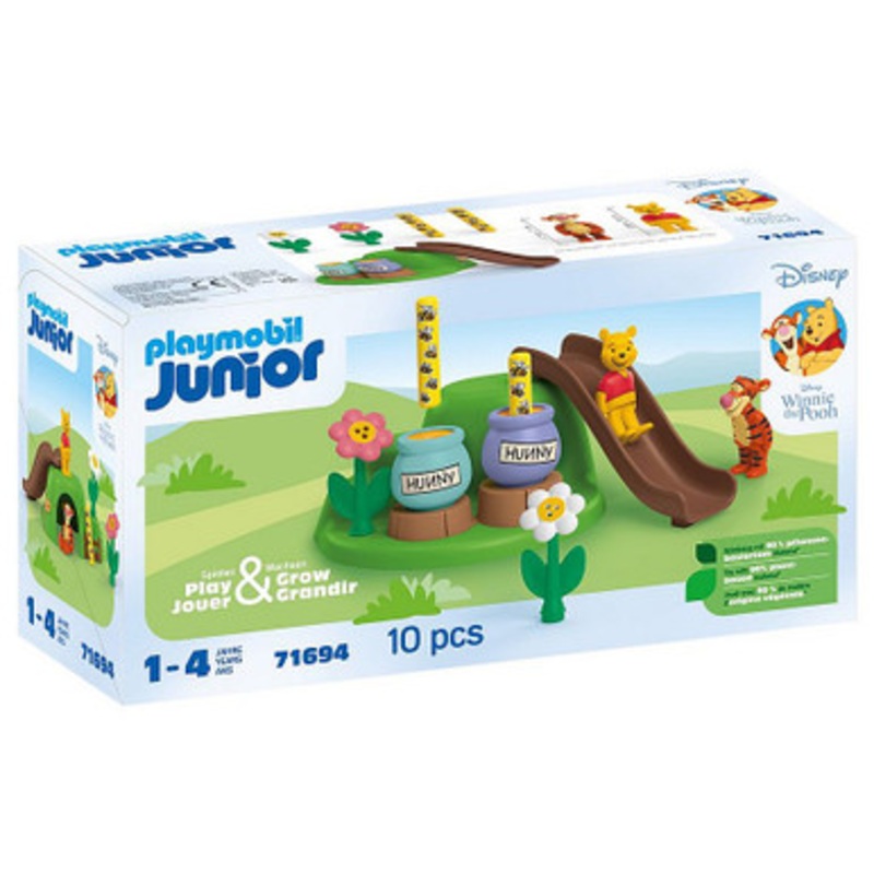 Playmobil 1.2.3 & Disney –  Winnie the Pooh’s & Tigger’s Bee Garden 71694