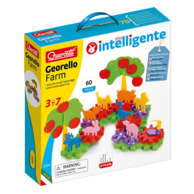 Quercetti Georello Farm 60pc 2334 **Minor Box Damage**