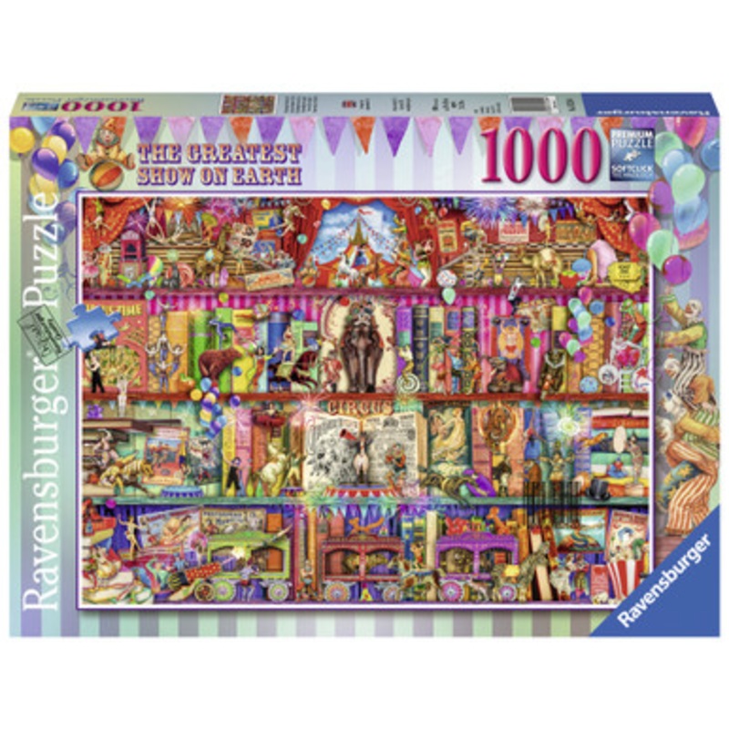 Ravensburger 1000pc – The Greatest Show on Earth