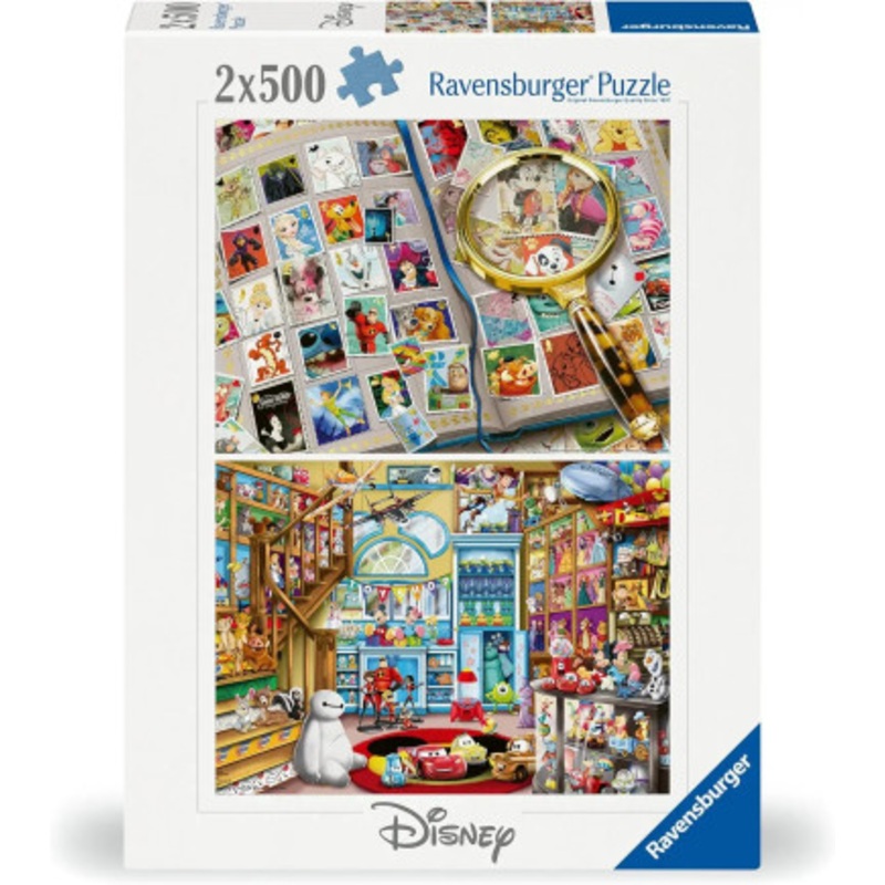 Ravensburger 2x500pc – Disney Film & Character Puzzle