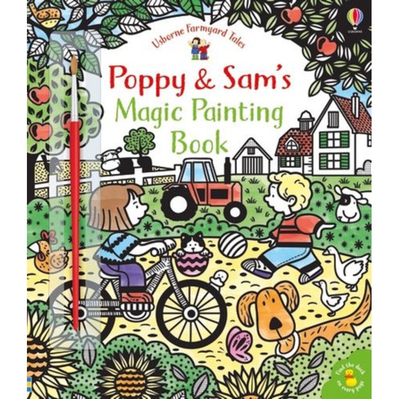 Usborne – Farmyard Tales Poppy & Sam’s Magic Painting Book