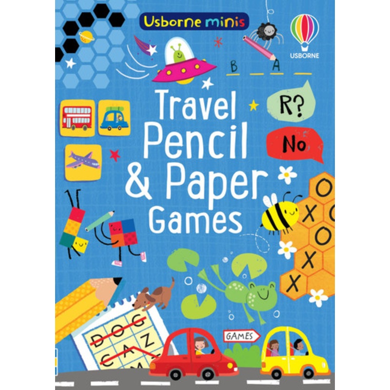 Usborne – Mini Books: Travel Pencil and Paper Games
