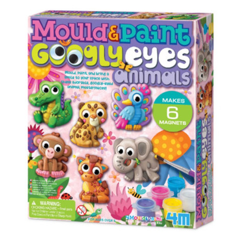 4M – Mould & Paint – Googly Eyes Animals