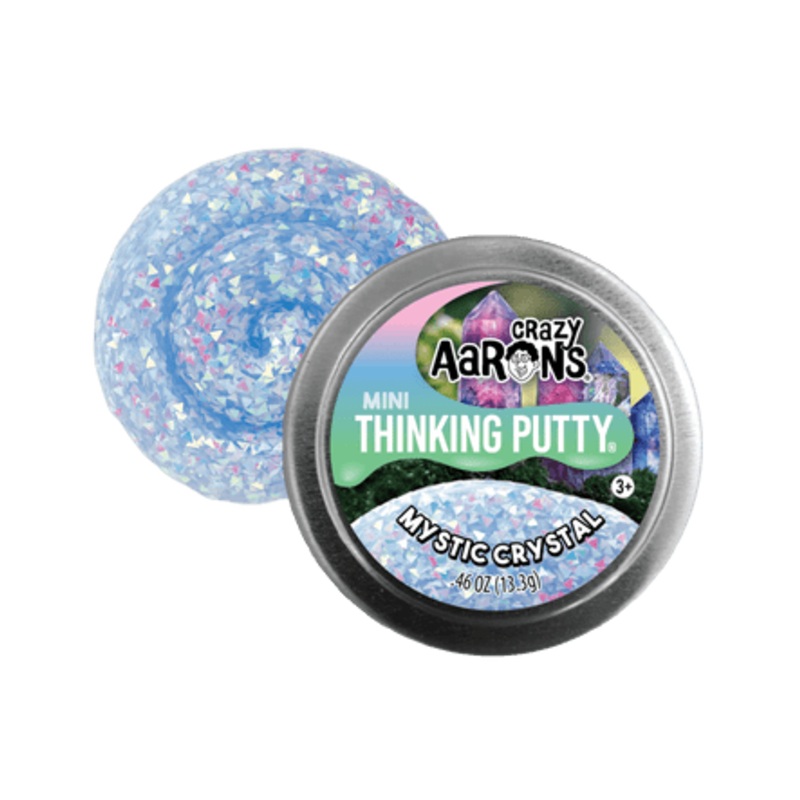 Crazy Aaron’s Mini Thinking Putty – Mystic Crystal 2 Tin