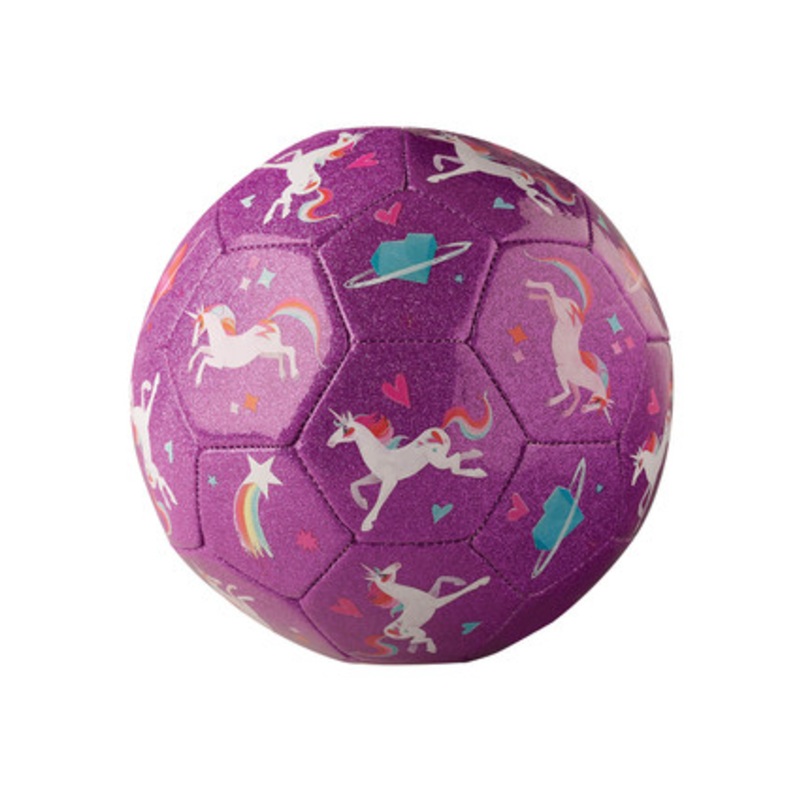 Crocodile Creek – Glitter Soccer Ball – Unicorn Galaxy (Size 3)
