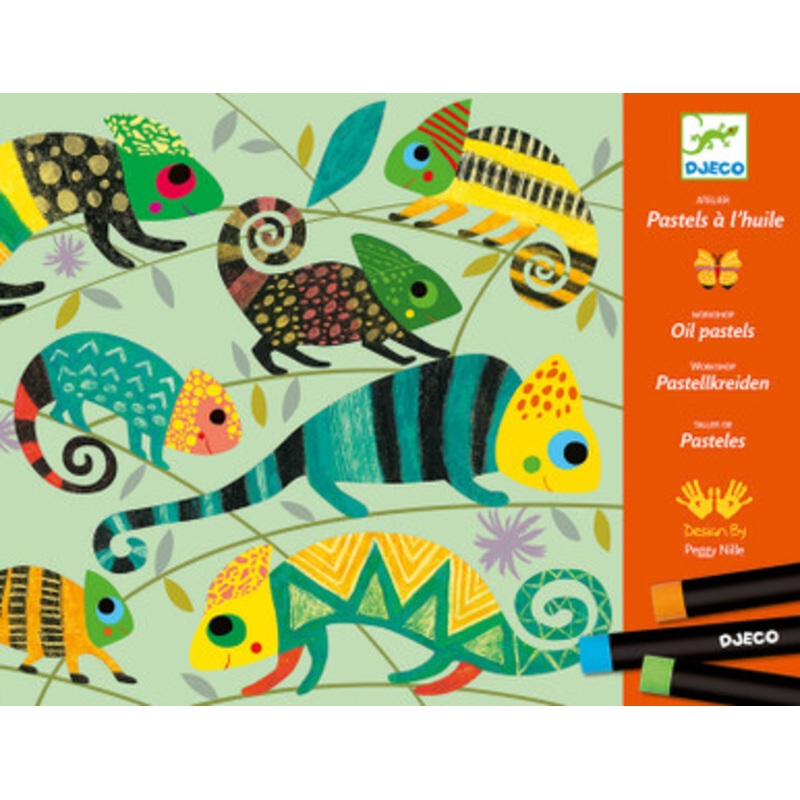 Djeco – Jungle Oil Pastels