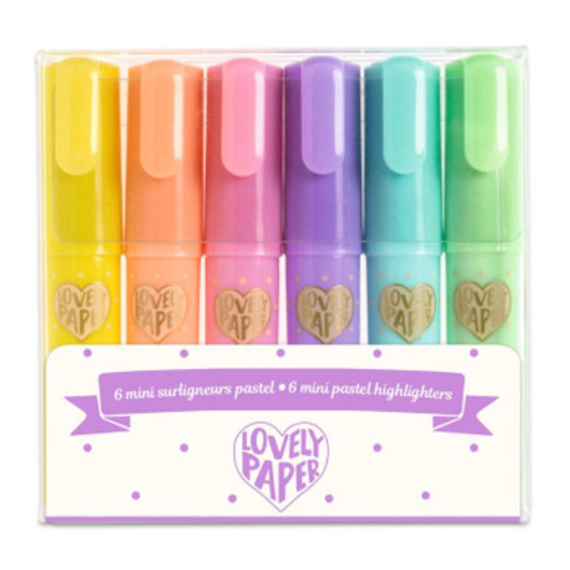 Djeco – Mini Pastel Highlighters