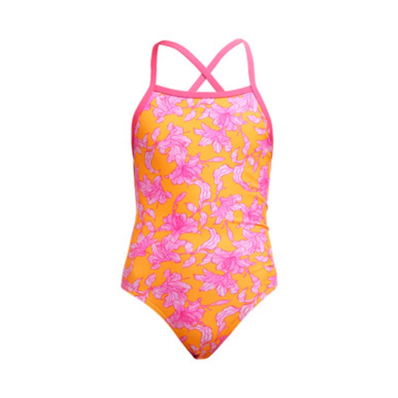 Funkita – Girls Strapped In One Piece Swimmers – Summer Season