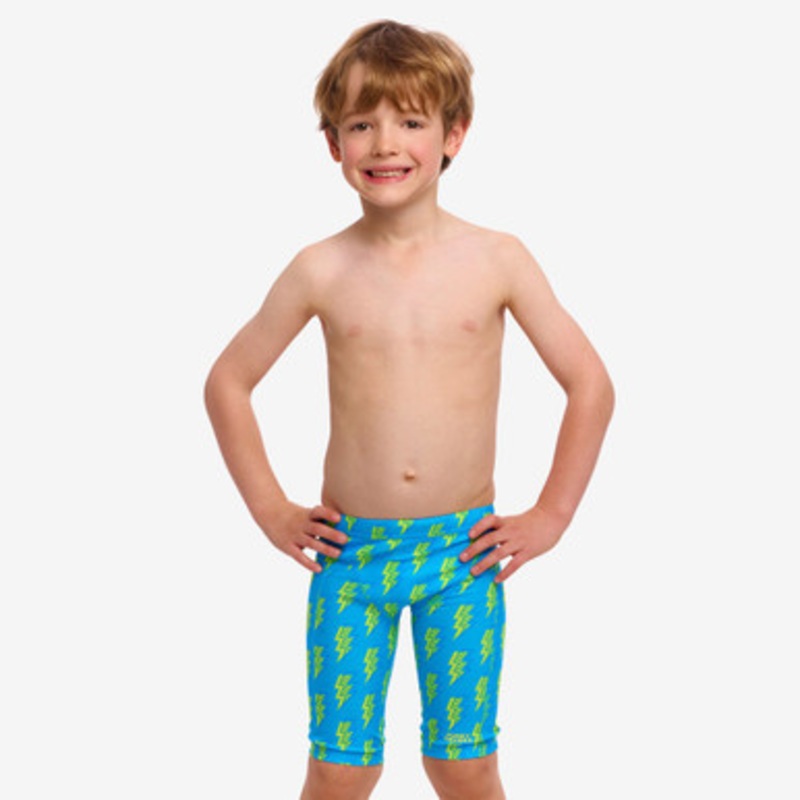 Funky Trunks – Miniman Toddler Boy’s Jammers – Bolted
