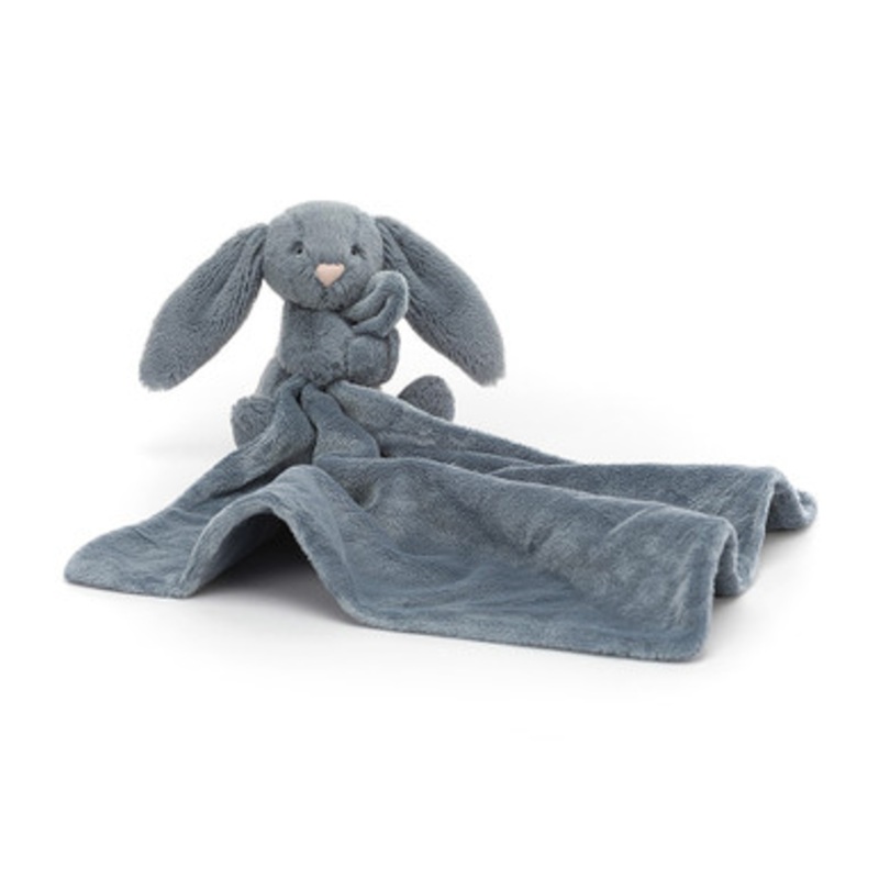 Jellycat – Bashful Dusky Blue Bunny Soother