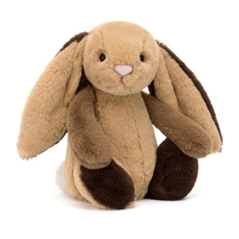 Jellycat – Bashful Patchwork Brown Bunny Original  31cm