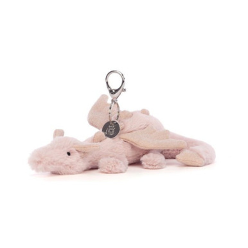 Jellycat – Rose Dragon Bag Charm