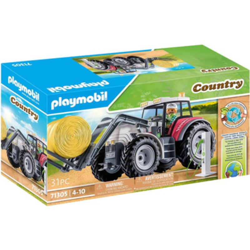 Playmobil Country – Large Tractor with Accessories 71305