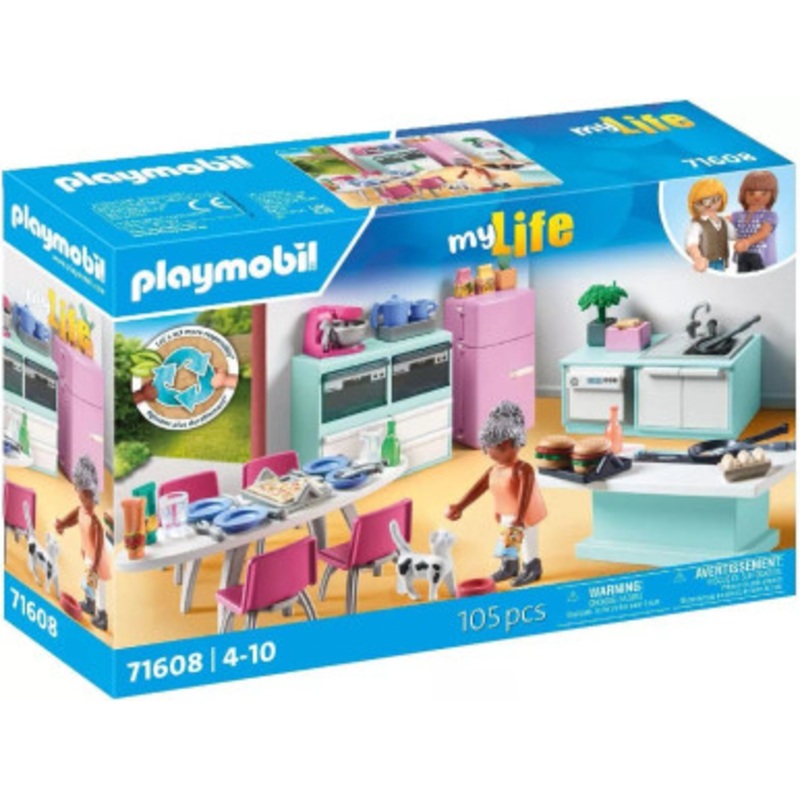 Playmobil – My Life – Kitchen with Dining Area 71608