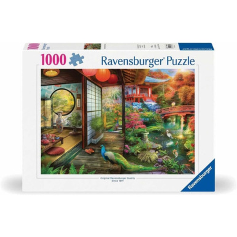 Ravensburger 1000pc – Japanese Garden Teahouse