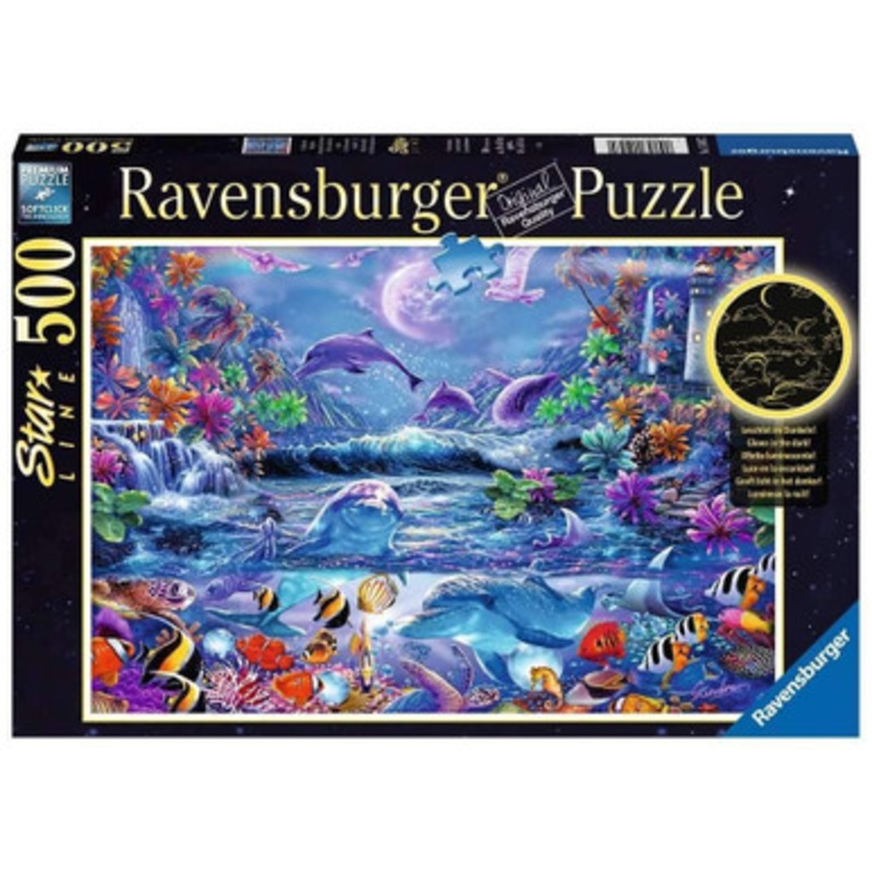 Ravensburger 500pc – Moonlit Magic Starline Puzzle v2