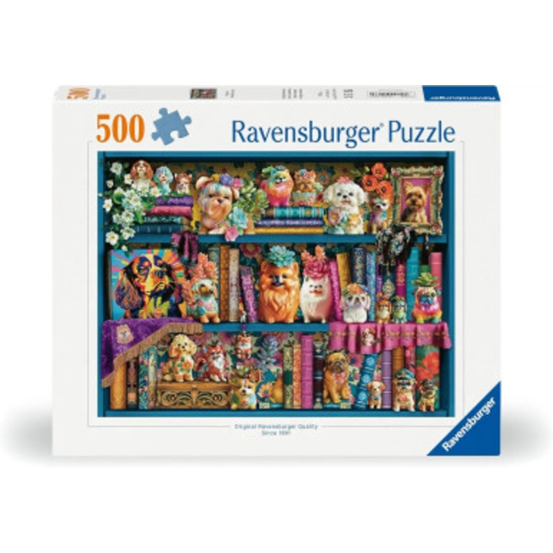 Ravensburger 500pc – Precious Porcelain Pups Puzzle